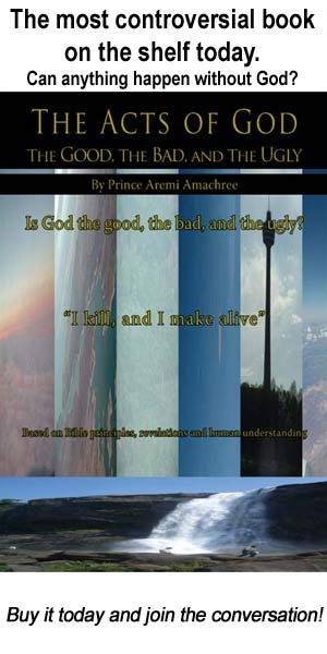 The Acts of God: The Good, The Bad, and The Ugly